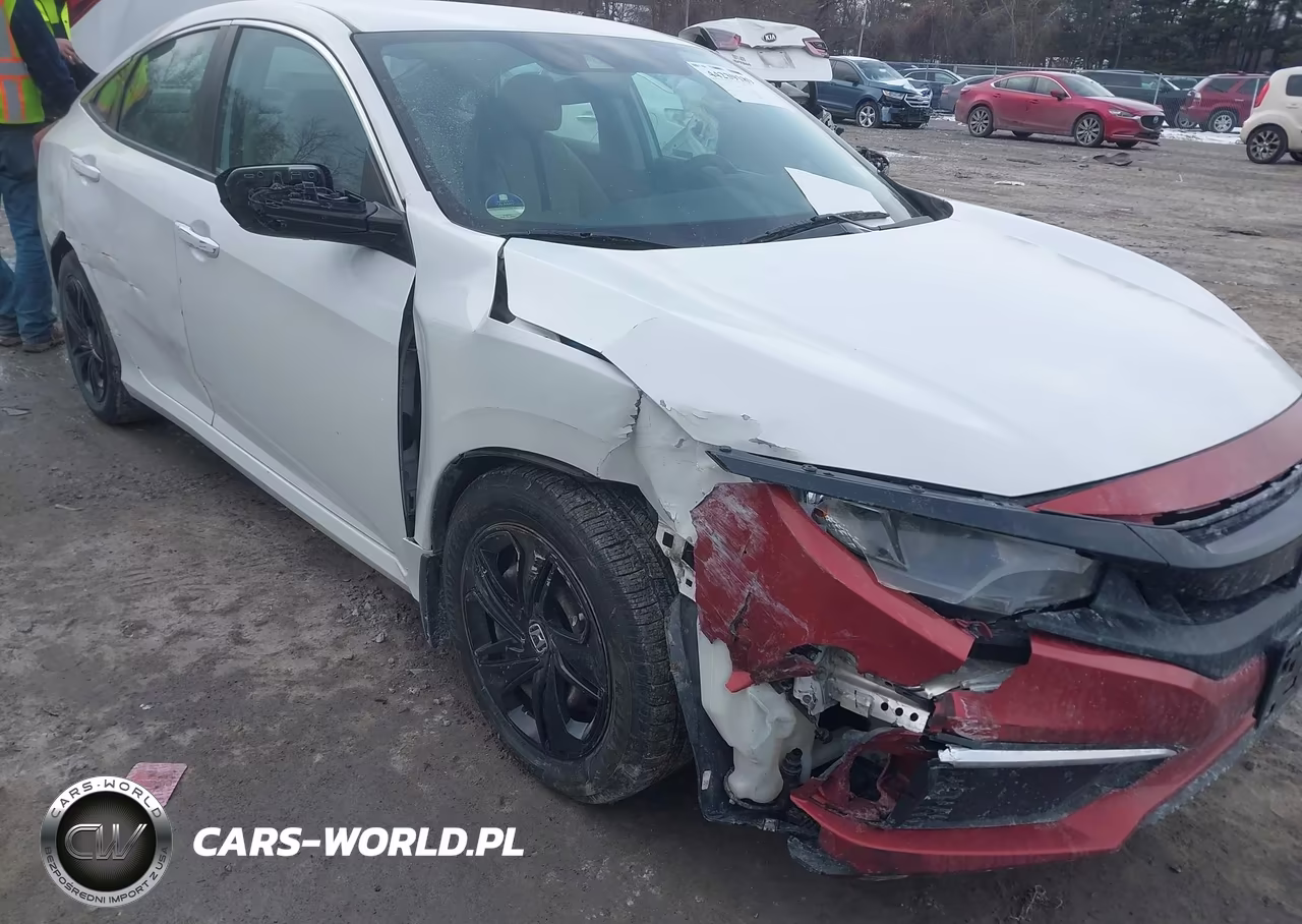 2019 Honda Civic Lx VIN:2HGFC2F66KH582372 - 6