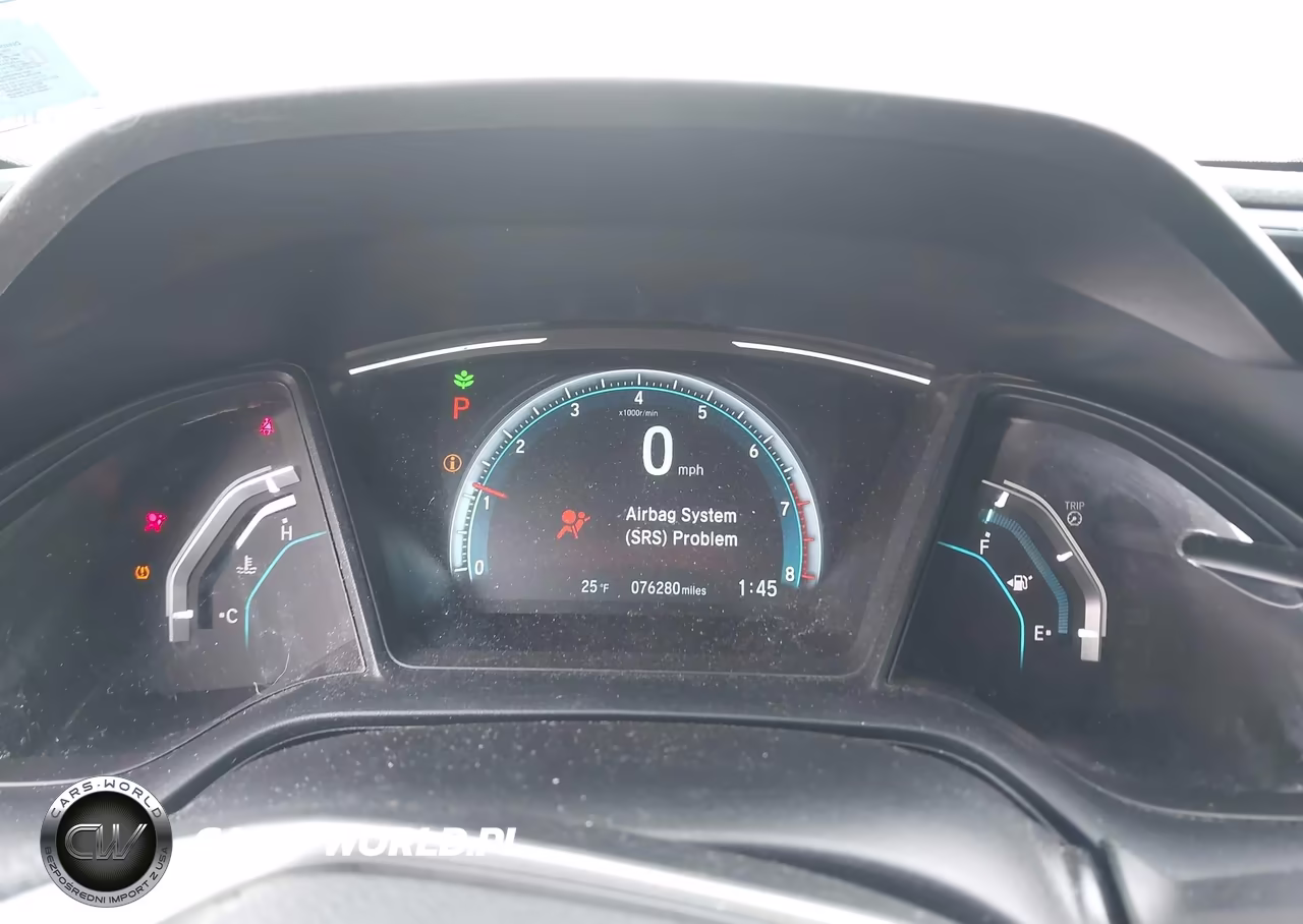 2019 Honda Civic Lx VIN:2HGFC2F66KH582372 - 7