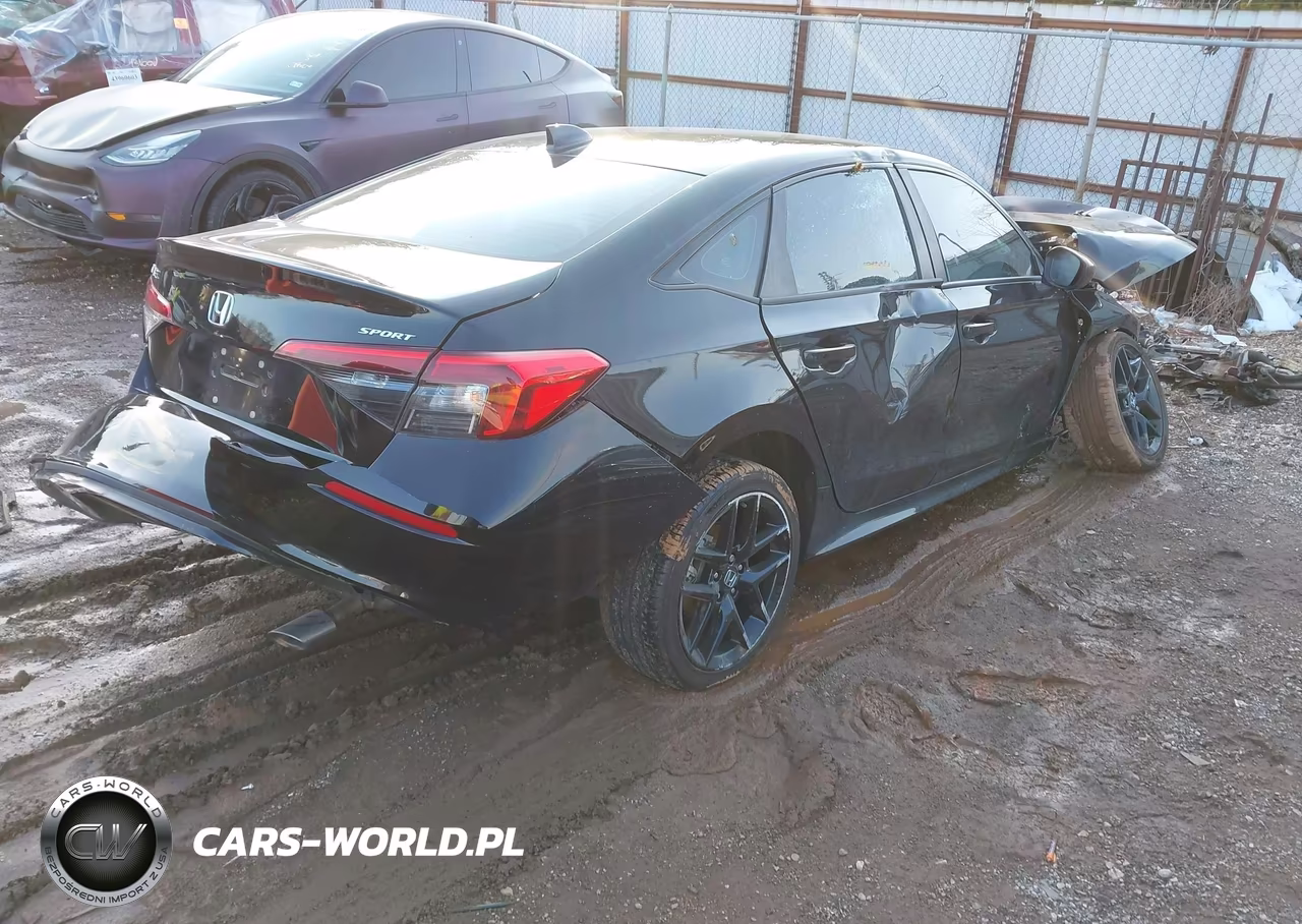 2024 Honda Civic Sport VIN:2HGFE2F54RH514129 - 4