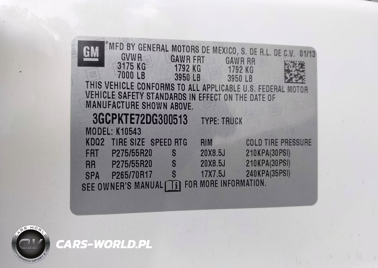 2013 Chevrolet Silverado 1500 Ltz VIN:3GCPKTE72DG300513 - 9