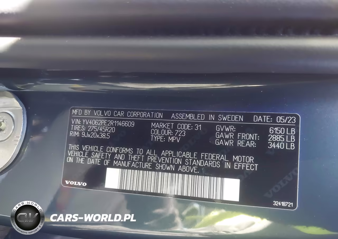 2024 Volvo Xc90 B6 Plus Bright Theme 7-Seater VIN:YV4062PE2R1146609 - 9