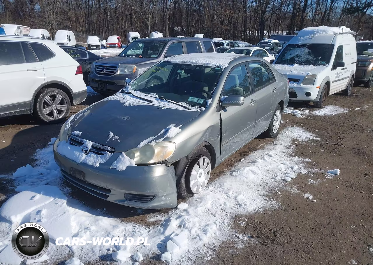 2004 Toyota Corolla Le VIN:2T1BR38E24C293105 - 2