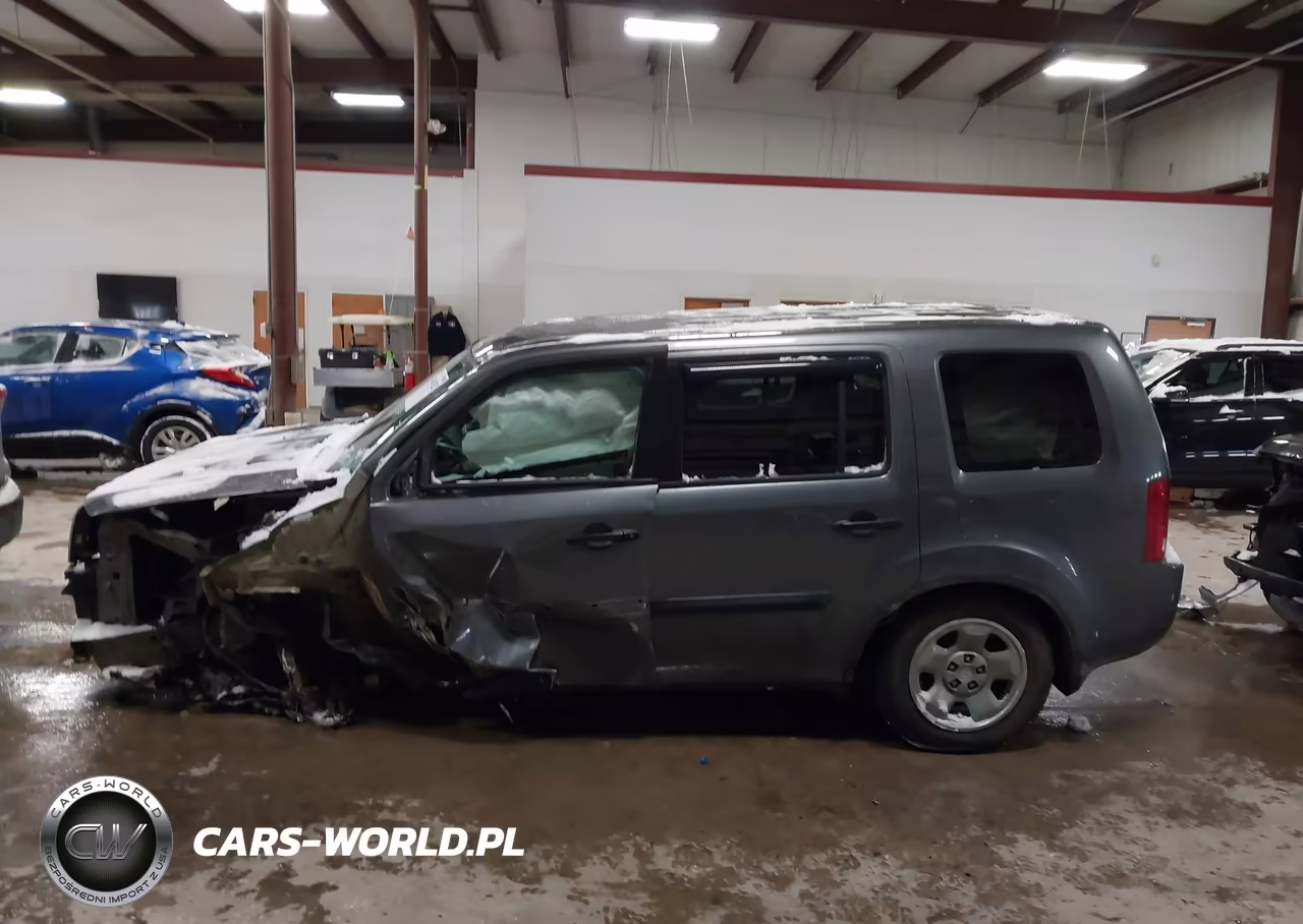 2013 Honda Pilot Lx VIN:5FNYF4H21DB070841 - 15