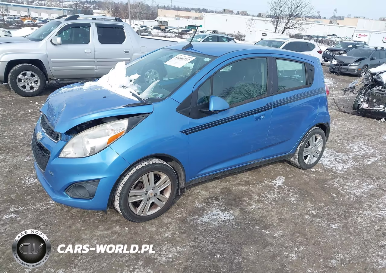 2013 Chevrolet Spark 1Lt Auto VIN:KL8CD6S92DC512341 - 2