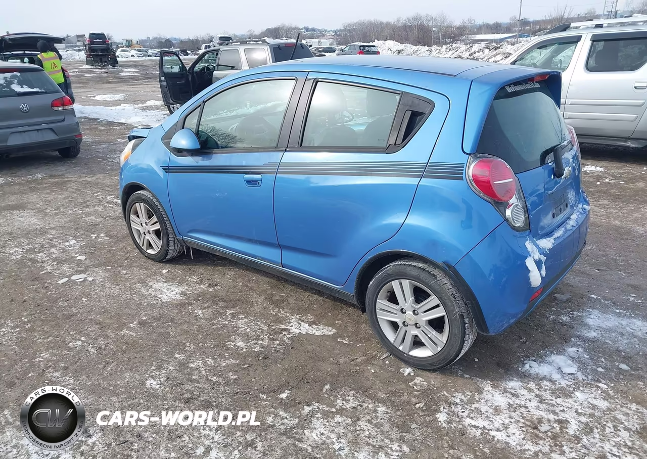 2013 Chevrolet Spark 1Lt Auto VIN:KL8CD6S92DC512341 - 3