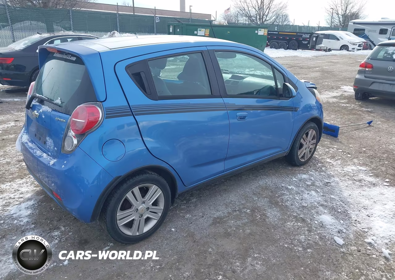 2013 Chevrolet Spark 1Lt Auto VIN:KL8CD6S92DC512341 - 4