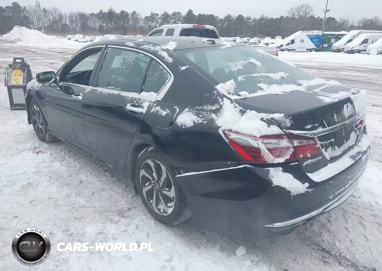 2017 Honda Accord Ex-L V6 VIN:1HGCR3F86HA016907 - 3