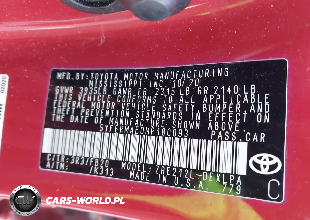 2021 Toyota Corolla Le VIN:5YFEPMAE0MP180093 - 9