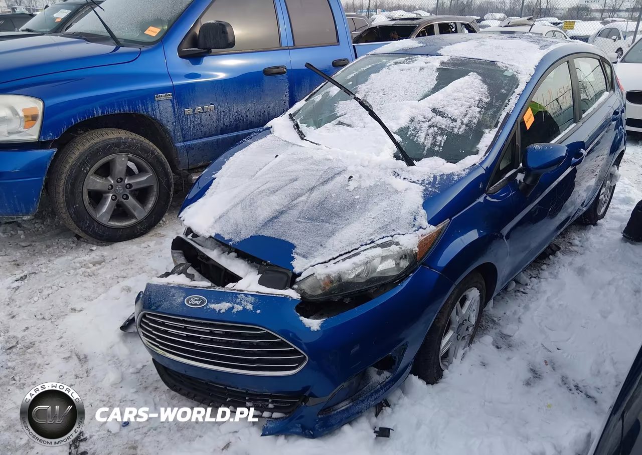 2019 Ford Fiesta Se VIN:3FADP4EJ4KM147983 - 2