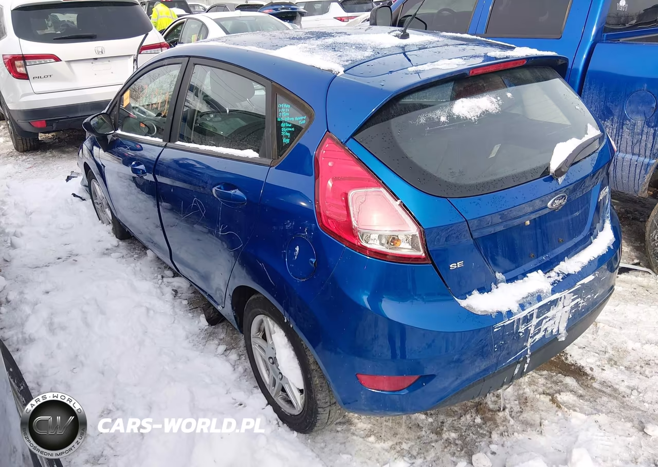2019 Ford Fiesta Se VIN:3FADP4EJ4KM147983 - 3