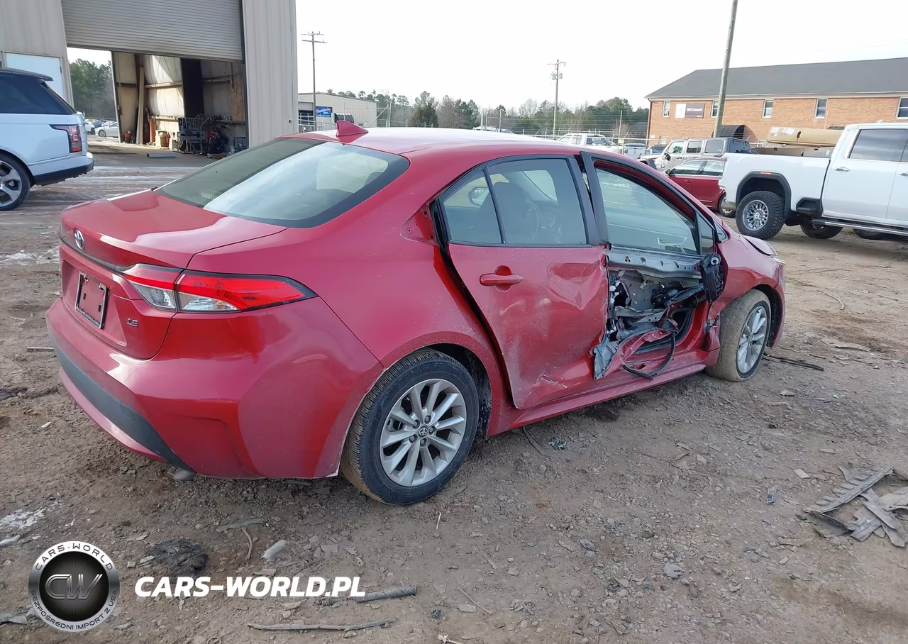 2021 Toyota Corolla Le VIN:JTDVPMAE9MJ122911 - 4