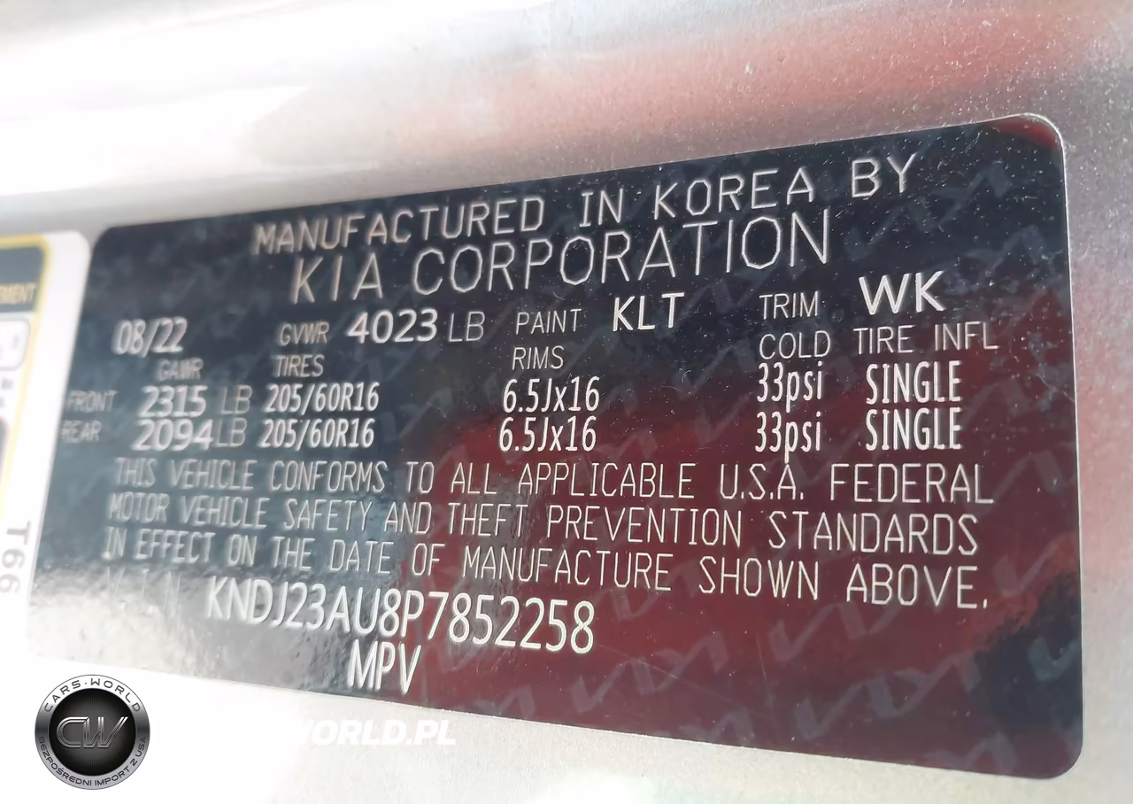 2023 Kia Soul Lx VIN:KNDJ23AU8P7852258 - 9