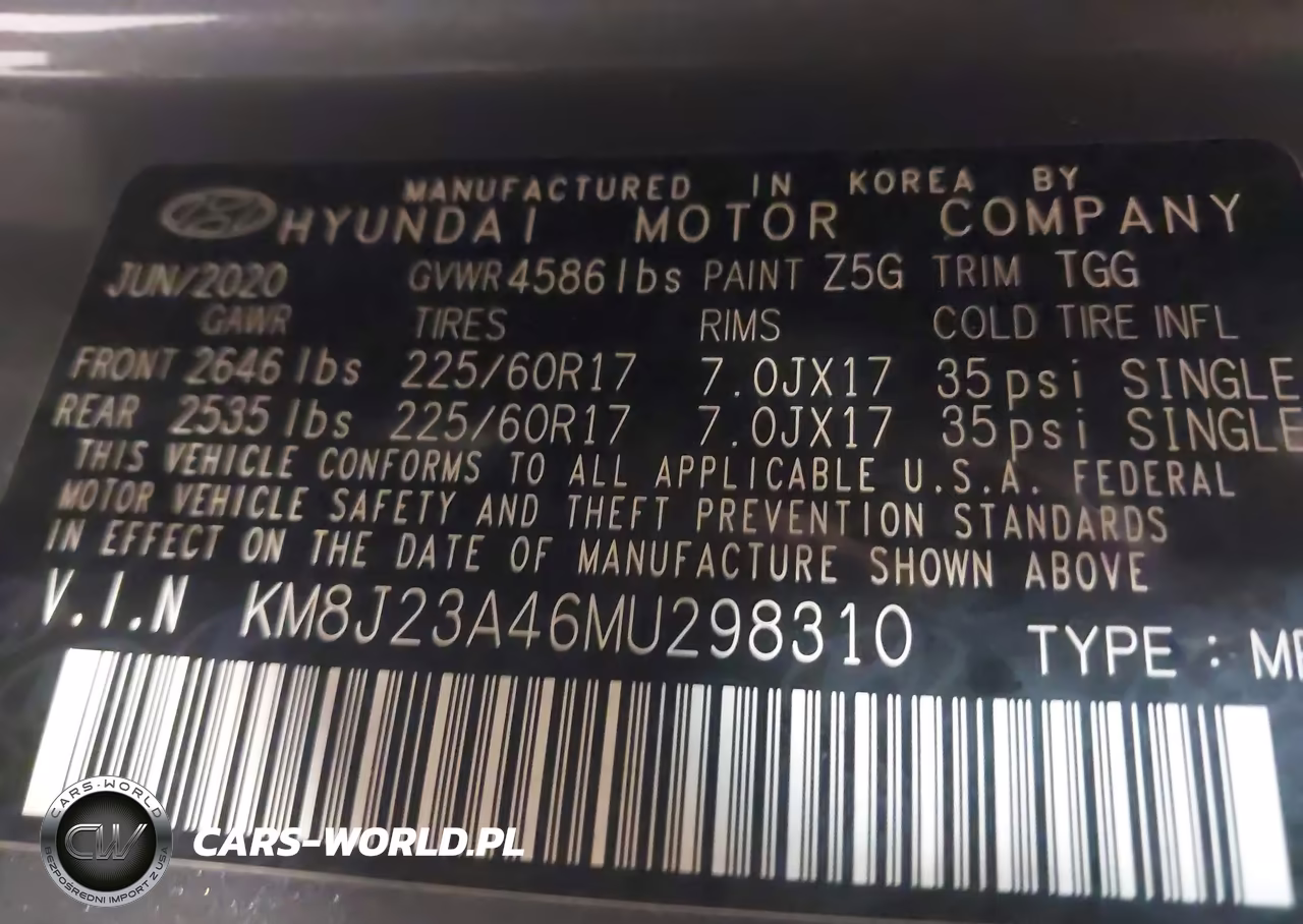 2021 Hyundai Tucson Se VIN:KM8J23A46MU298310 - 9