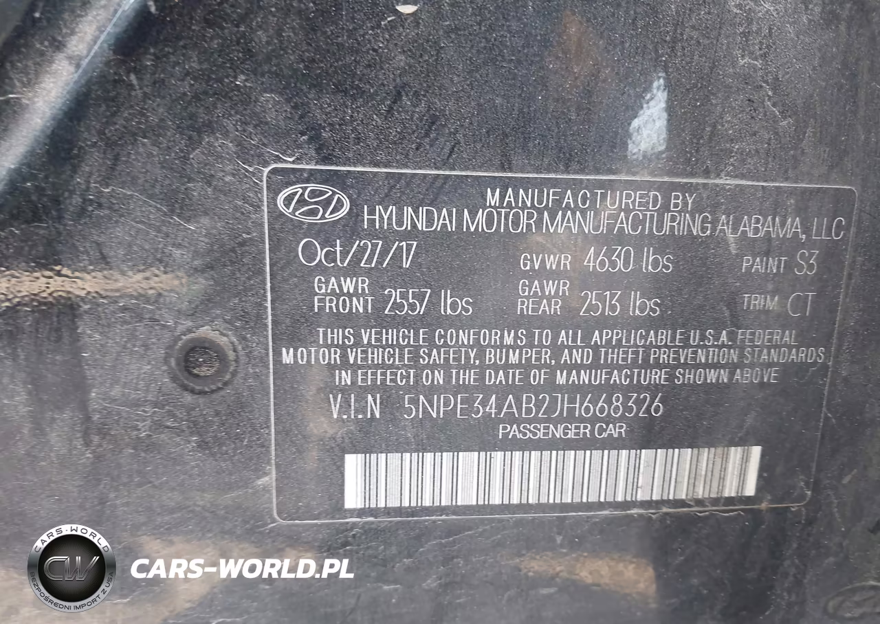 2018 Hyundai Sonata Limited 2.0T VIN:5NPE34AB2JH668326 - 9