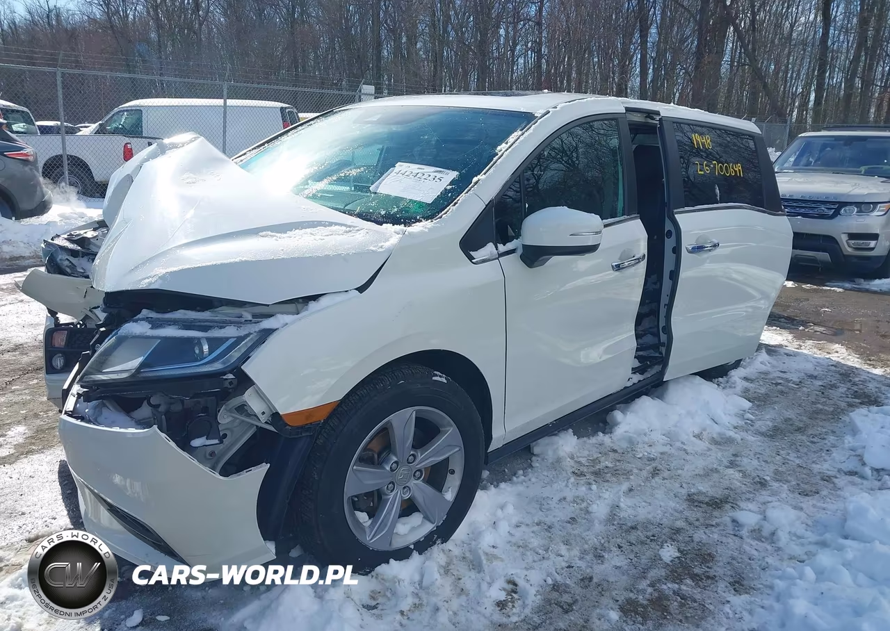 2018 Honda Odyssey Ex-L VIN:5FNRL6H78JB007414 - 2