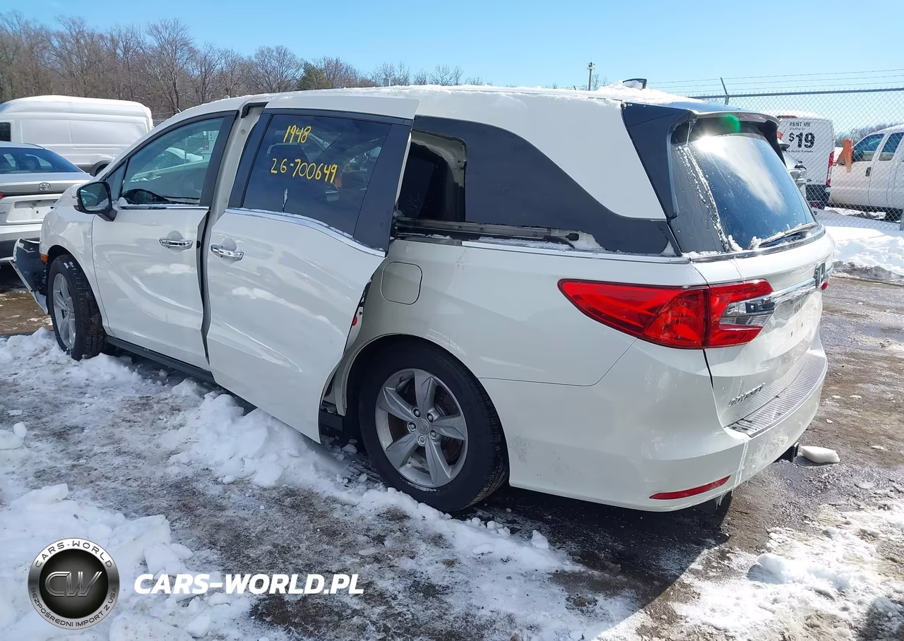 2018 Honda Odyssey Ex-L VIN:5FNRL6H78JB007414 - 3