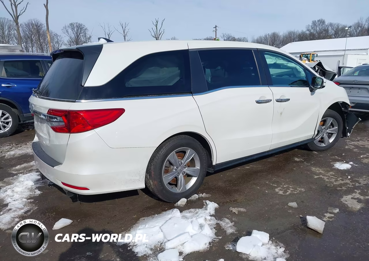 2018 Honda Odyssey Ex-L VIN:5FNRL6H78JB007414 - 4