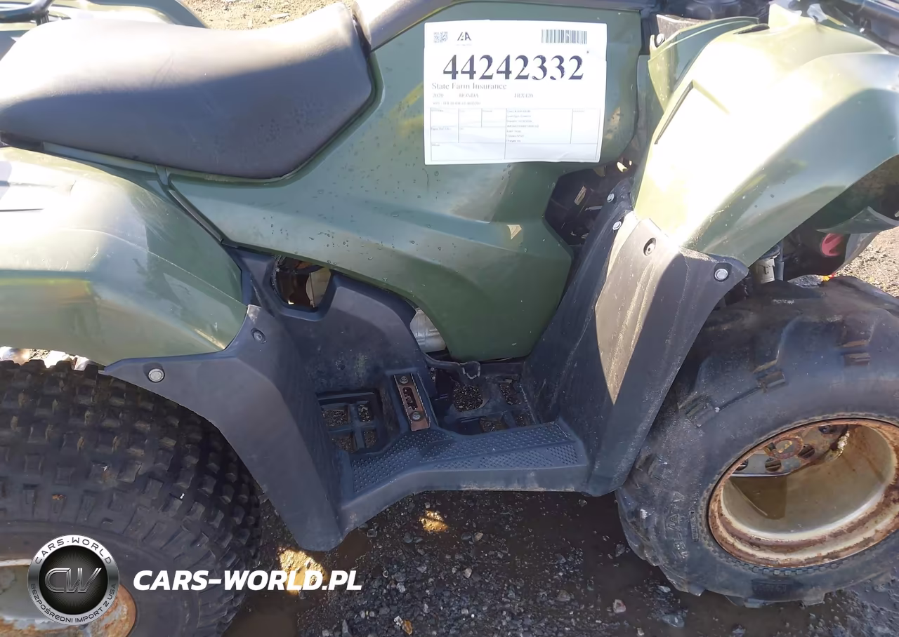 2020 Honda Trx420 Fm VIN:1HFTE40KXL4605203 - 8