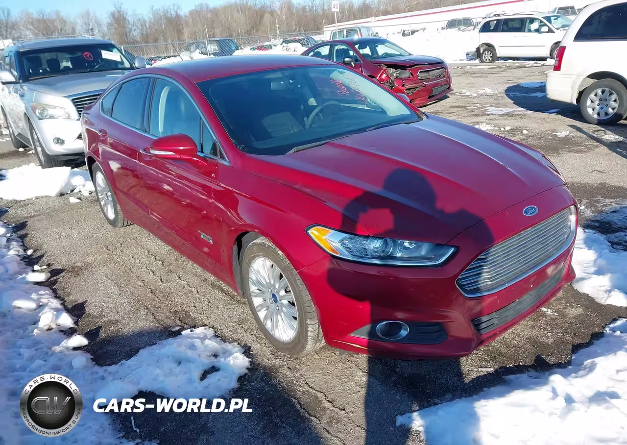 2016 Ford Fusion Energi Se Luxury