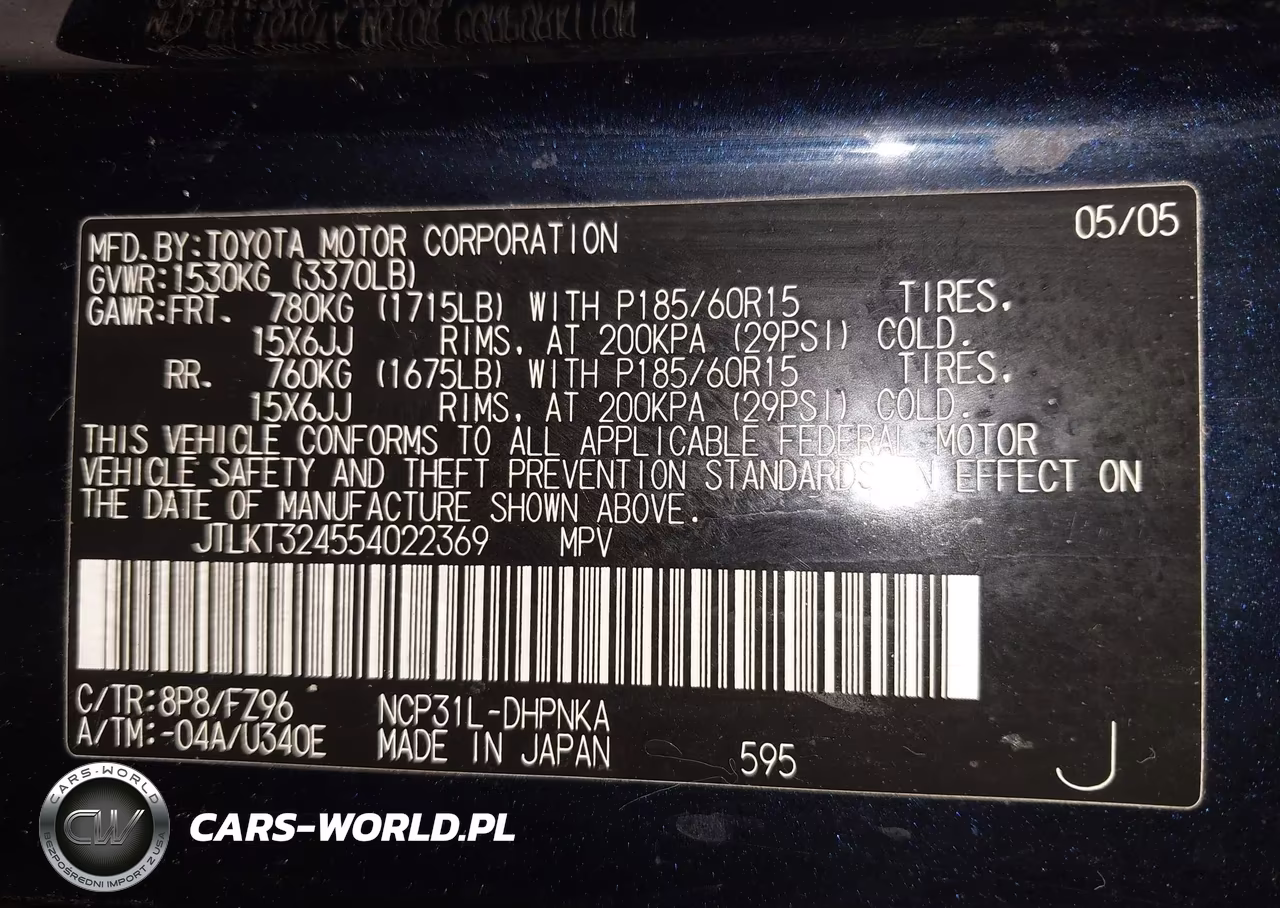 2005 Scion Xb VIN:JTLKT324554022369 - 9