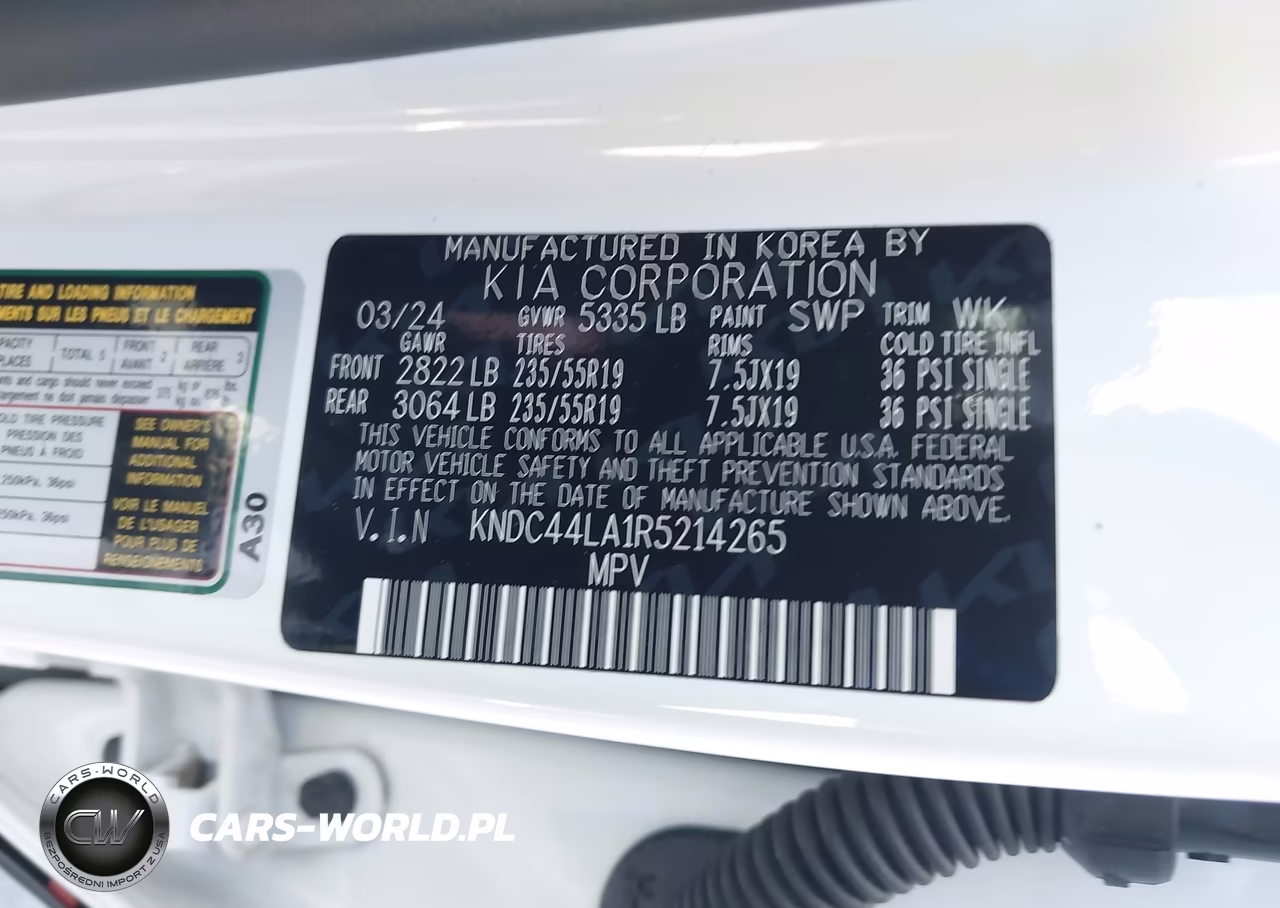 2024 Kia Ev6 Gt-Line VIN:KNDC44LA1R5214265 - 9