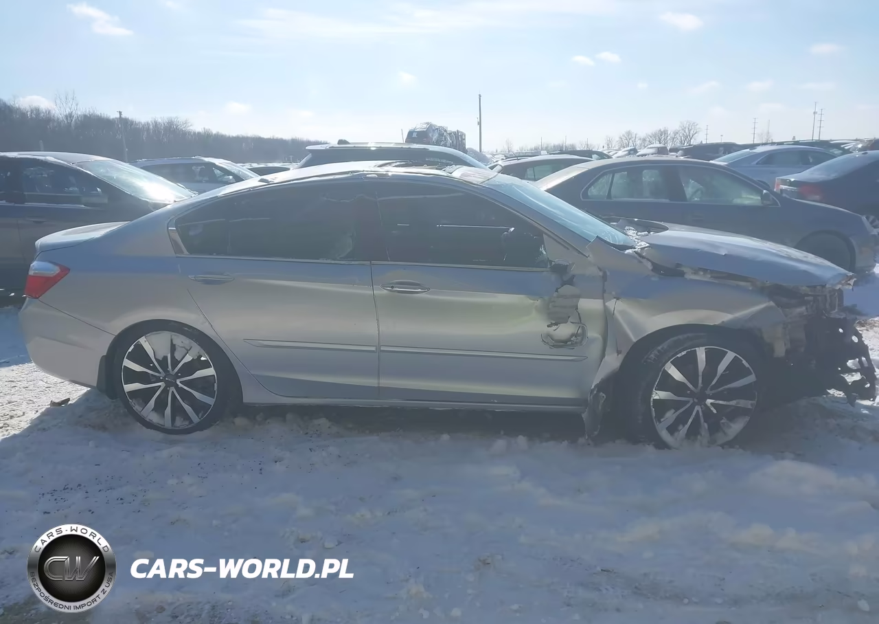 2014 Honda Accord Ex-L V-6 VIN:1HGCR3F85EA009636 - 14