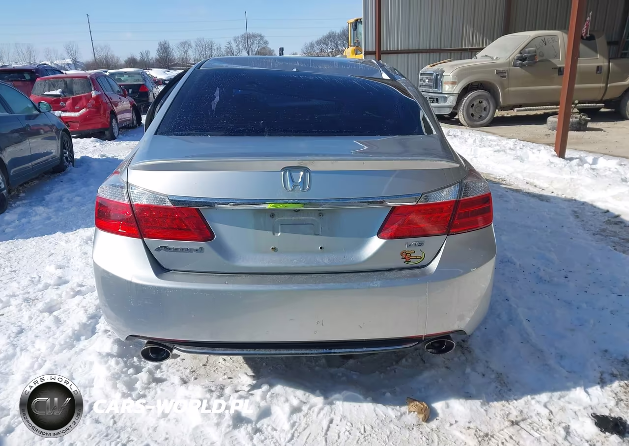2014 Honda Accord Ex-L V-6 VIN:1HGCR3F85EA009636 - 17
