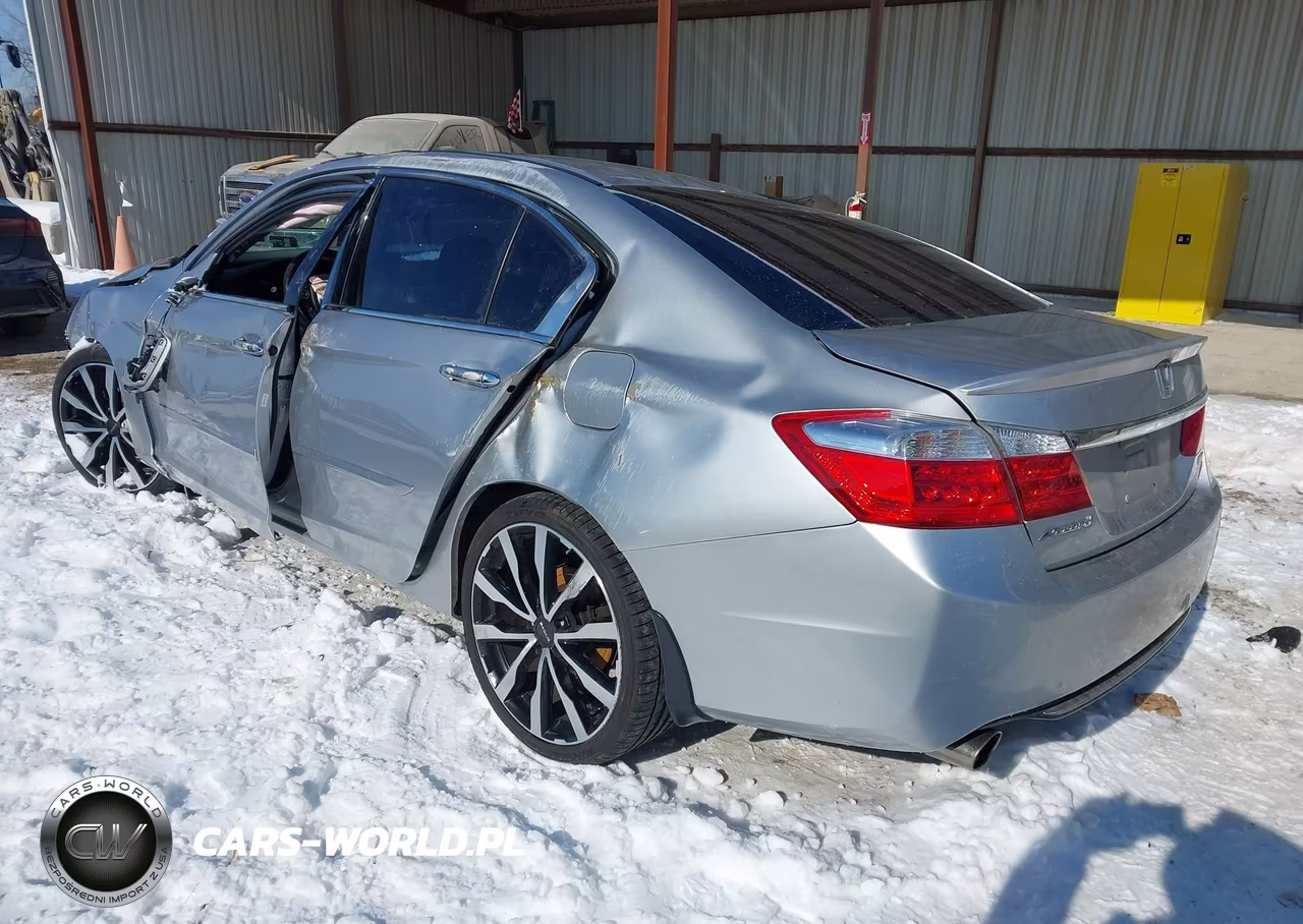 2014 Honda Accord Ex-L V-6 VIN:1HGCR3F85EA009636 - 3
