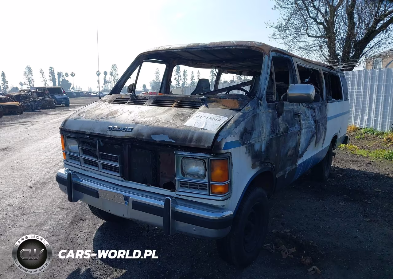 1990 Dodge Ram Wagon B350 Bus VIN:2B5WB35Z7LK764730 - 2