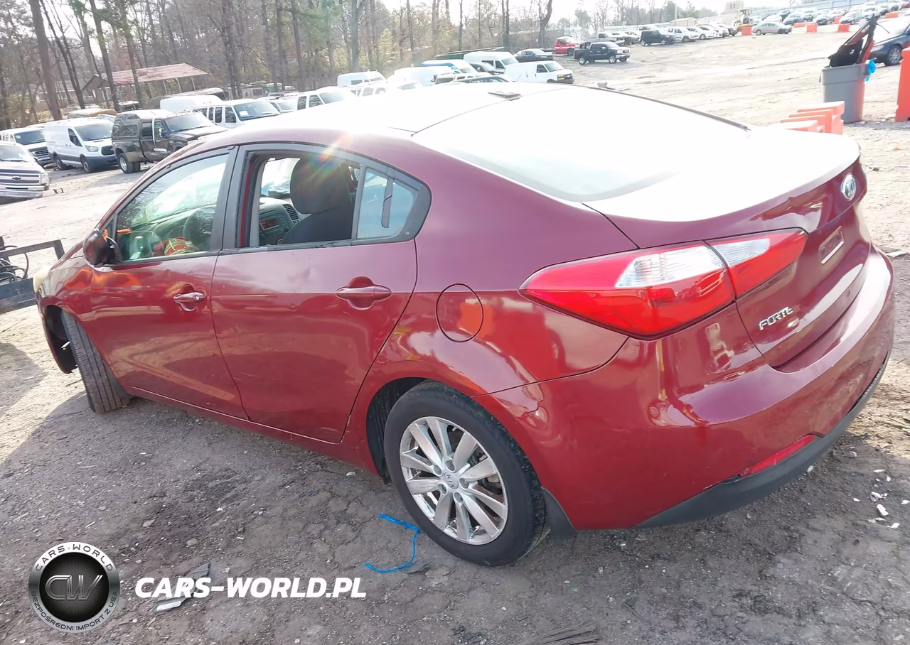 2014 Kia Forte Lx VIN:KNAFX4A60E5237675 - 3