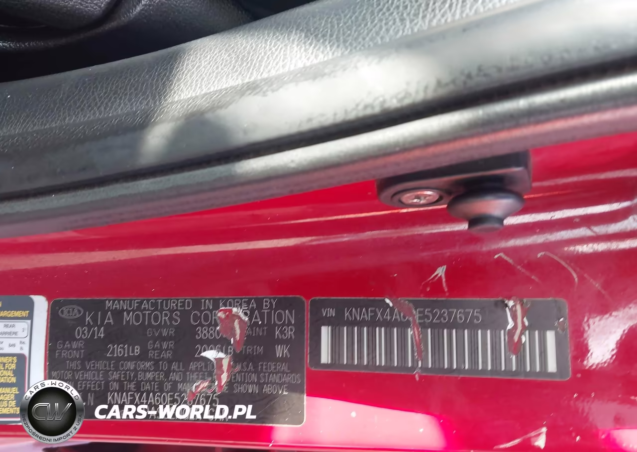 2014 Kia Forte Lx VIN:KNAFX4A60E5237675 - 9