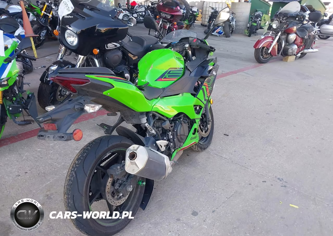 2024 Kawasaki Ex500 H VIN:ML5EXGH19RDA27546 - 4