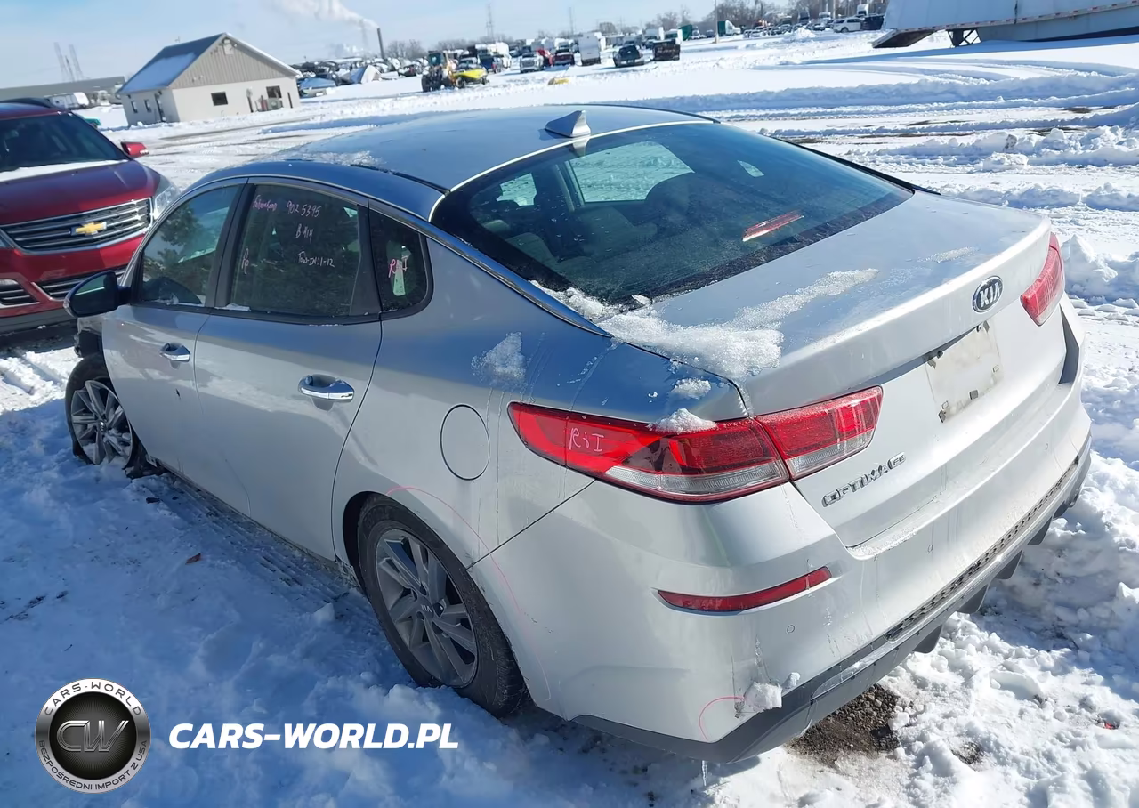 2019 Kia Optima Lx VIN:5XXGT4L34KG348579 - 3