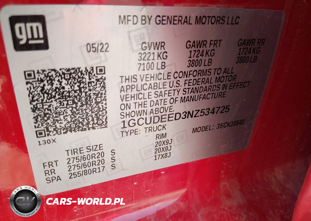 2022 Chevrolet Silverado 1500 4Wd Short Bed Rst VIN:1GCUDEED3NZ534725 - 9