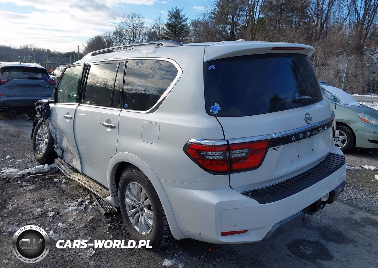 2022 Nissan Armada Sv 4Wd VIN:JN8AY2ADXN9677445 - 3