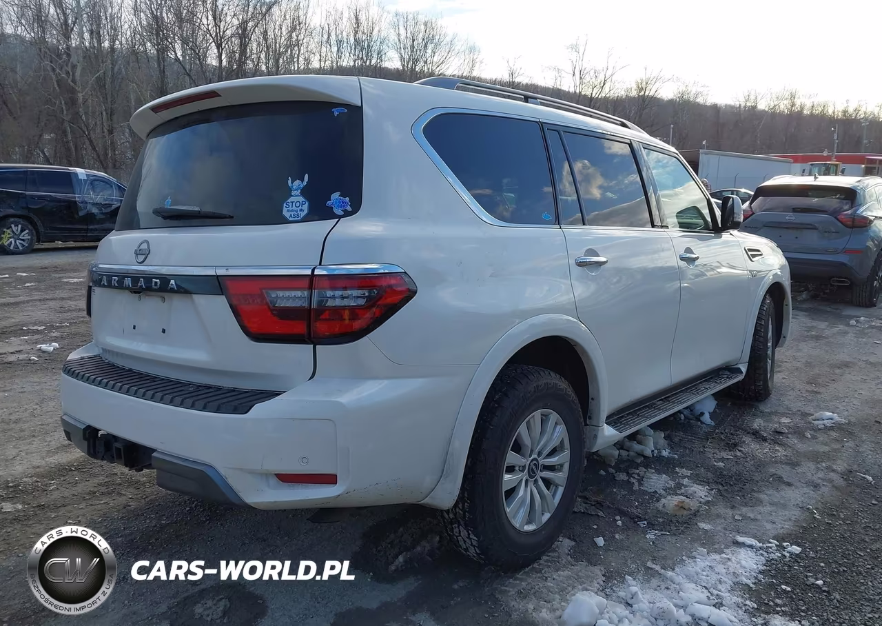 2022 Nissan Armada Sv 4Wd VIN:JN8AY2ADXN9677445 - 4