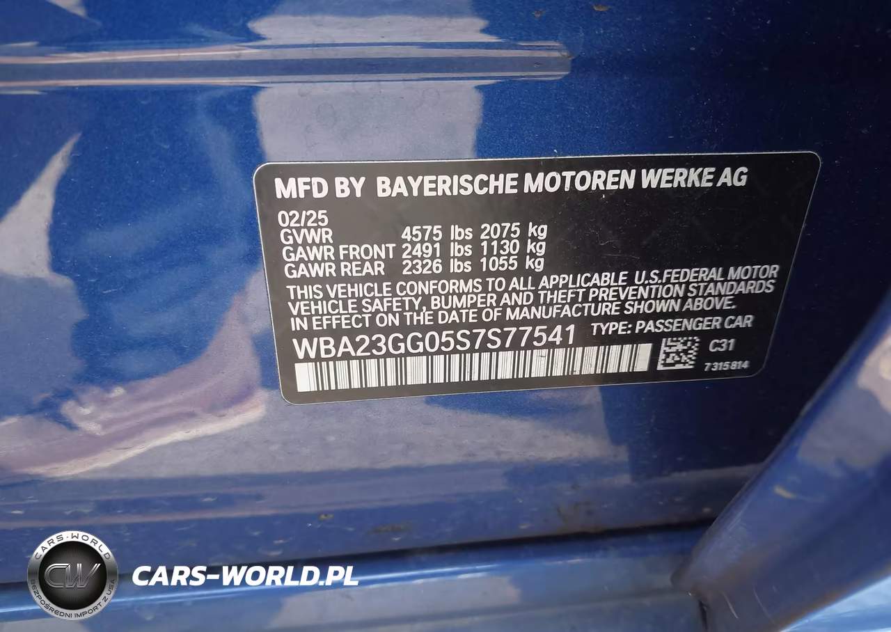 2025 BMW 228 Gran Coupe xDrive VIN:WBA23GG05S7S77541 - 9