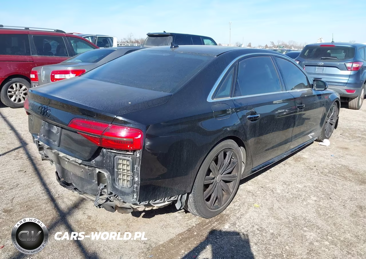 2017 Audi A8 L 3.0T VIN:WAU44AFDXHN012545 - 4