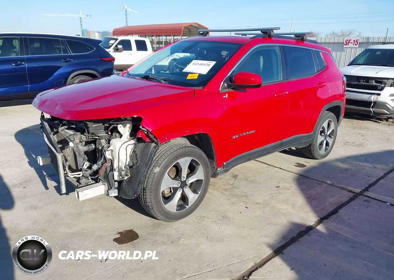 2017 Jeep New Compass Latitude 4X4 VIN:3C4NJDBB3HT681813 - 2