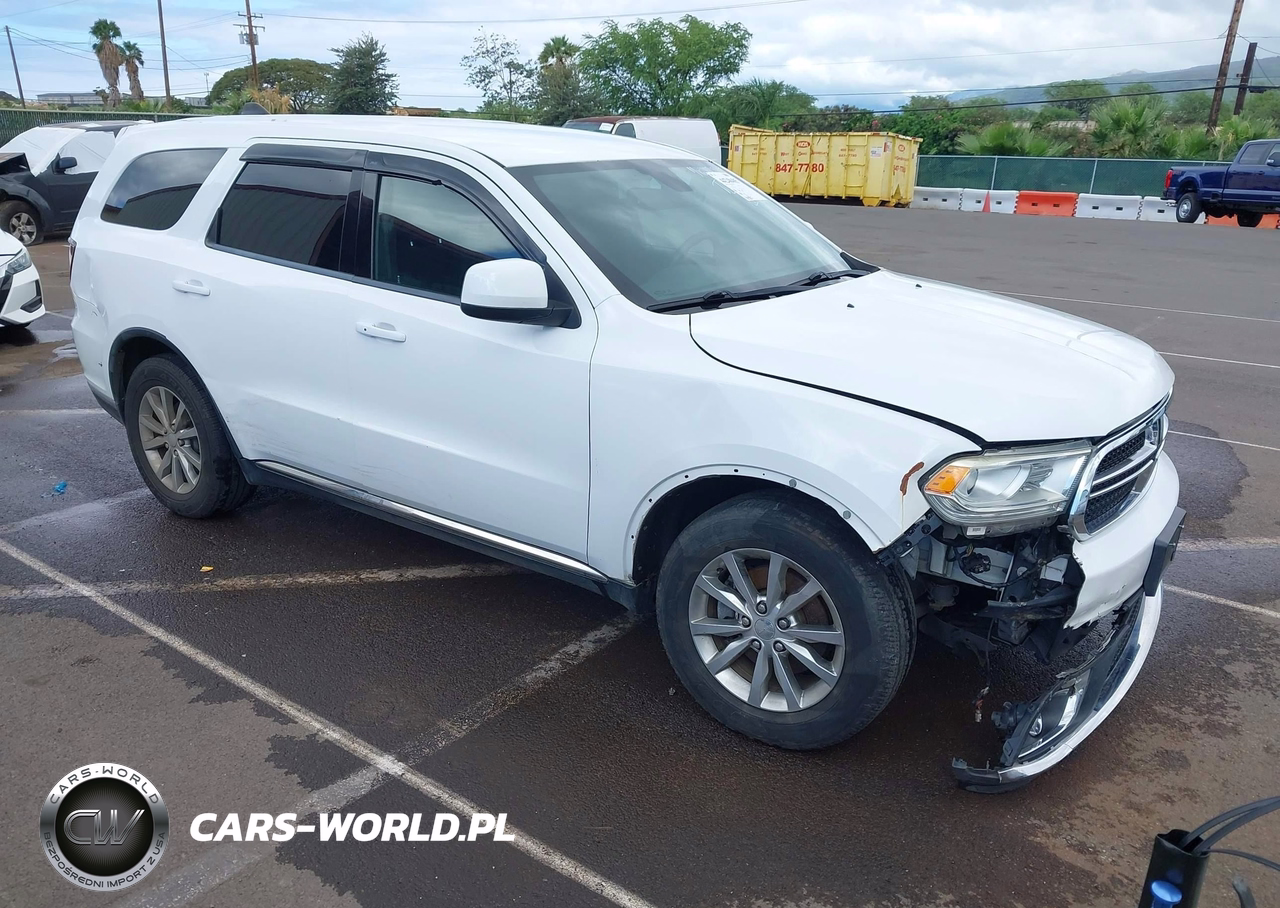 2018 Dodge Durango Sxt Rwd