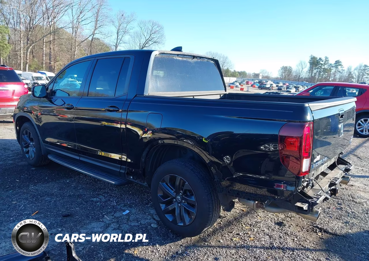 2021 Honda Ridgeline Awd Sport VIN:5FPYK3F18MB013611 - 3