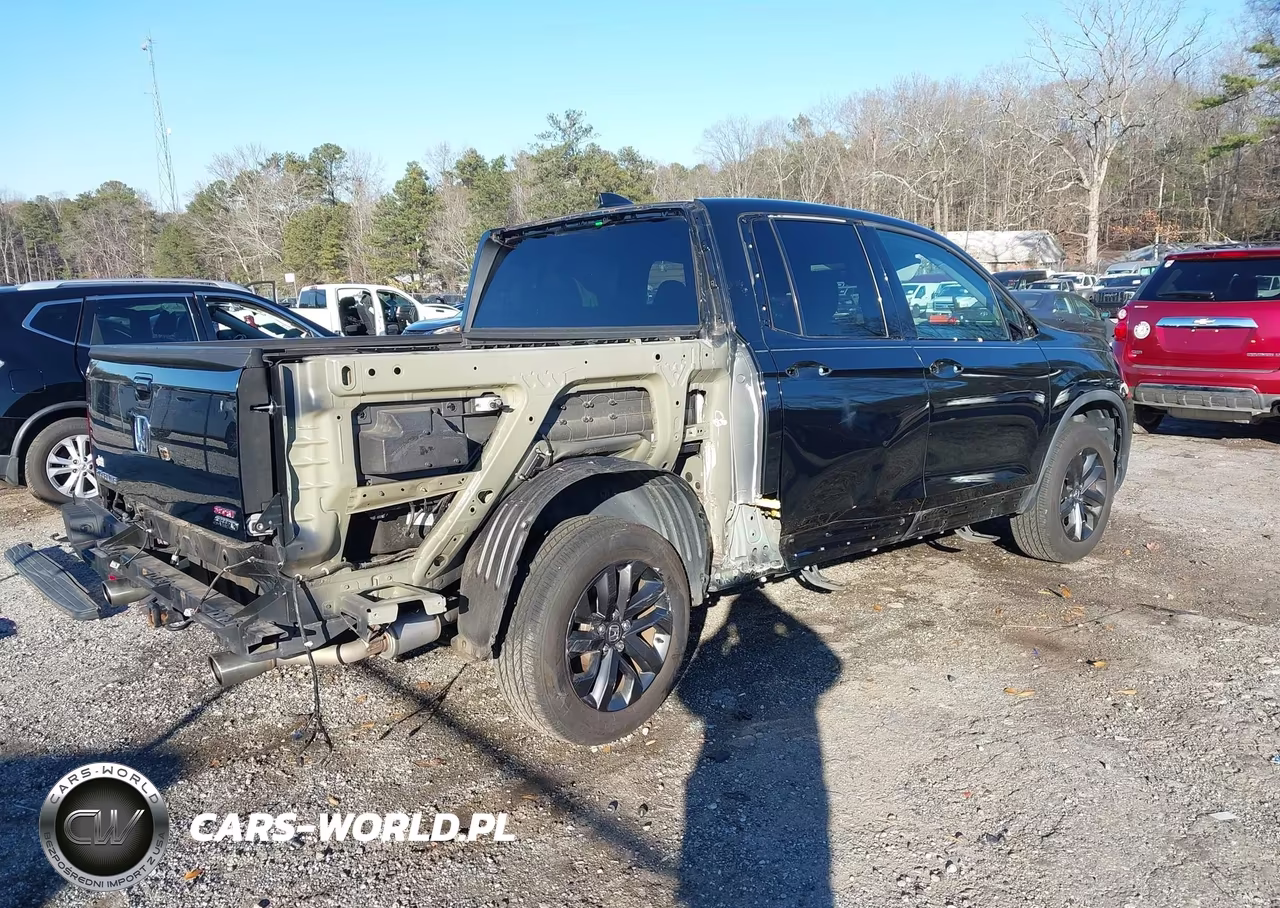 2021 Honda Ridgeline Awd Sport VIN:5FPYK3F18MB013611 - 4