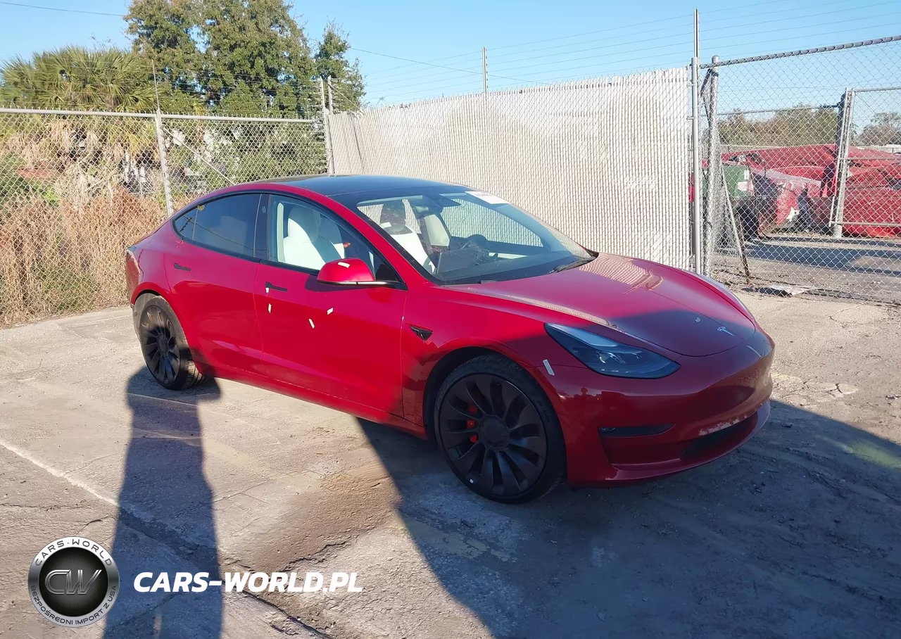 2022 Tesla Model 3 Performance Dual Motor All-Wheel Drive – zdjęcie 1 z 20