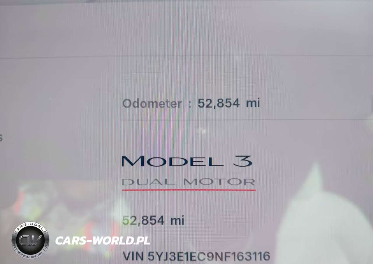 2022 Tesla Model 3 Performance Dual Motor All-Wheel Drive VIN:5YJ3E1EC9NF163116 - 15