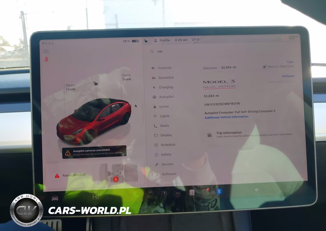 2022 Tesla Model 3 Performance Dual Motor All-Wheel Drive VIN:5YJ3E1EC9NF163116 - 18