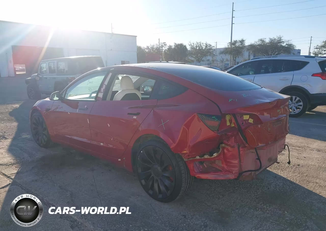 2022 Tesla Model 3 Performance Dual Motor All-Wheel Drive VIN:5YJ3E1EC9NF163116 - 3