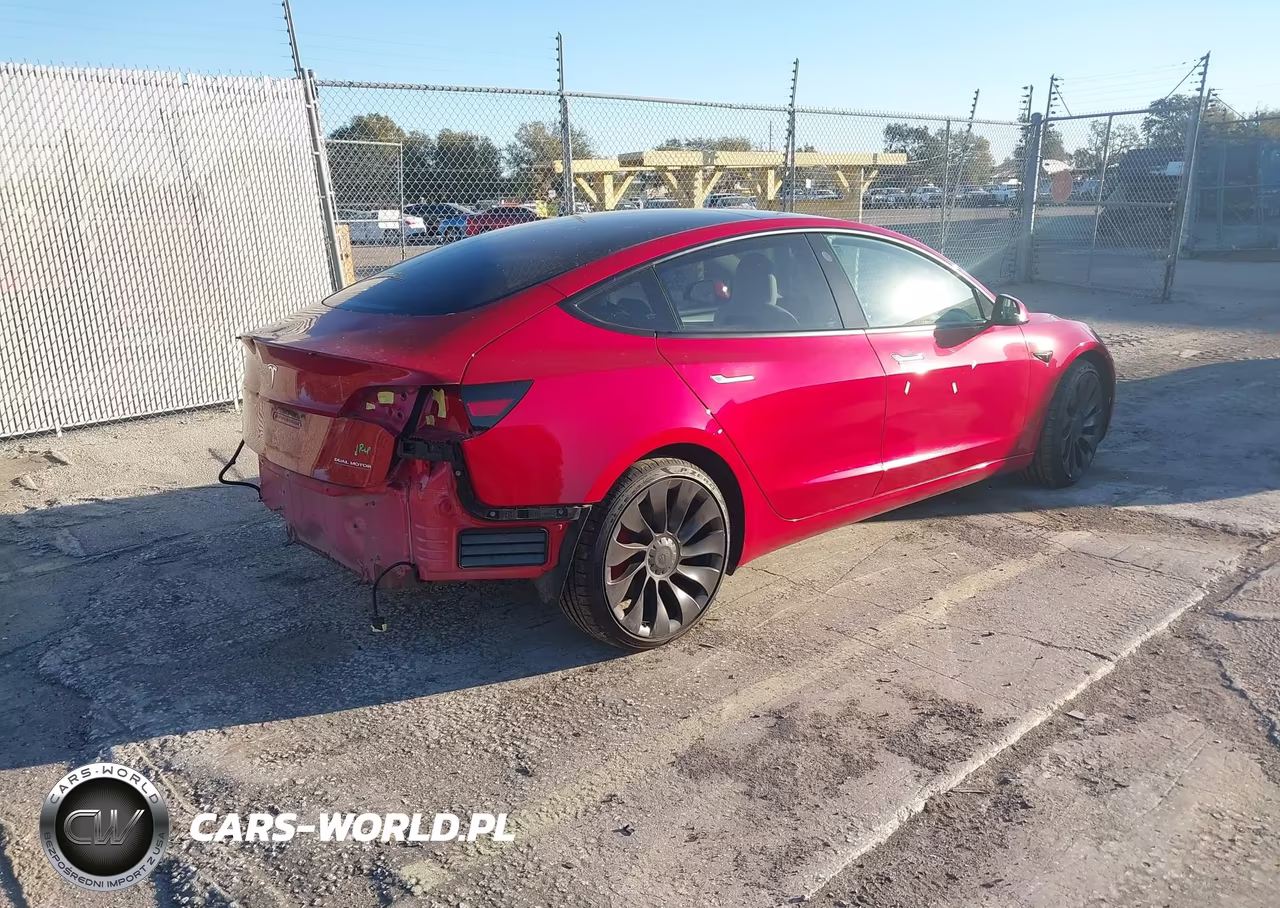 2022 Tesla Model 3 Performance Dual Motor All-Wheel Drive VIN:5YJ3E1EC9NF163116 - 4