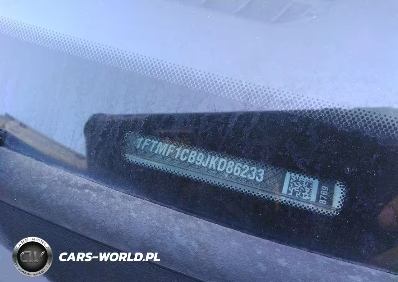 2018 Ford F-150 Xl VIN:1FTMF1CB9JKD86233 - 8
