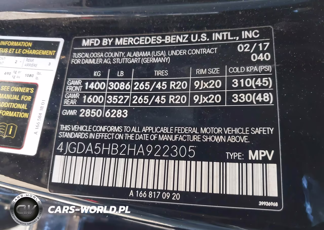 2017 Mercedes-Benz Gle 350 4Matic VIN:4JGDA5HB2HA922305 - 9
