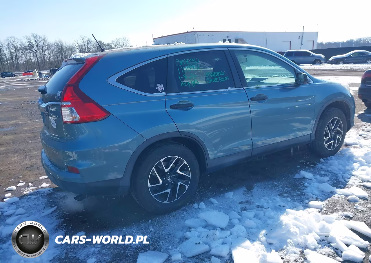2016 Honda Cr-V Se VIN:2HKRM4H42GH628245 - 4